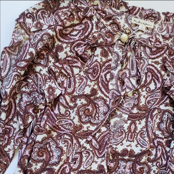 For Love and Lemons Romy Paisley dress - Picture 3 of 4